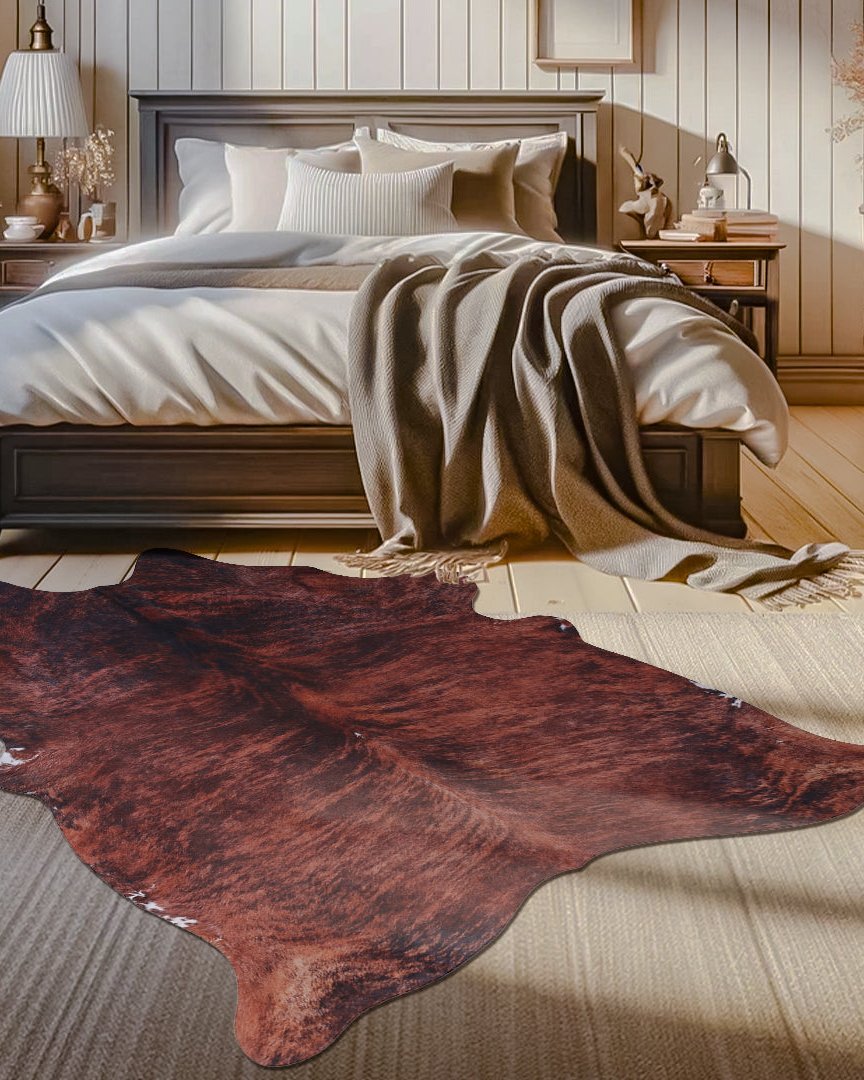 Cowhide Rug Shop Red Brown Cowhide Rug