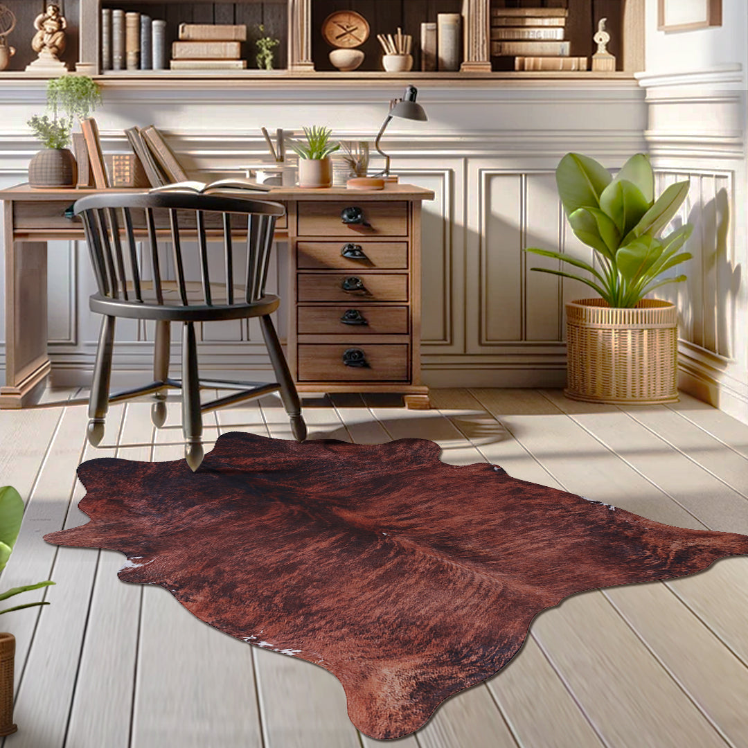 Cowhide Rug Shop Red Brown Cowhide Rug