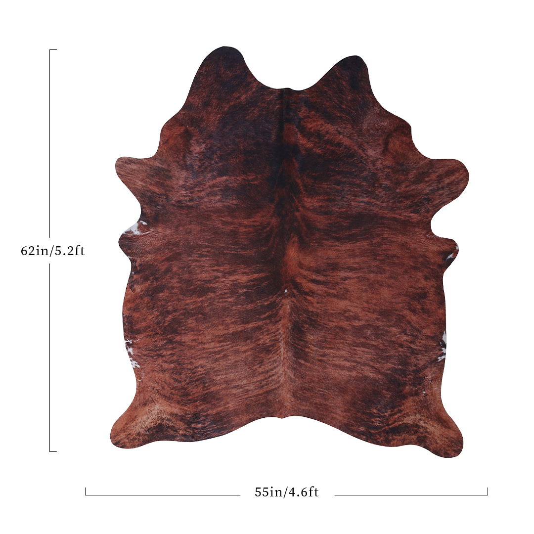 Cowhide Rug Shop Red Brown Cowhide Rug