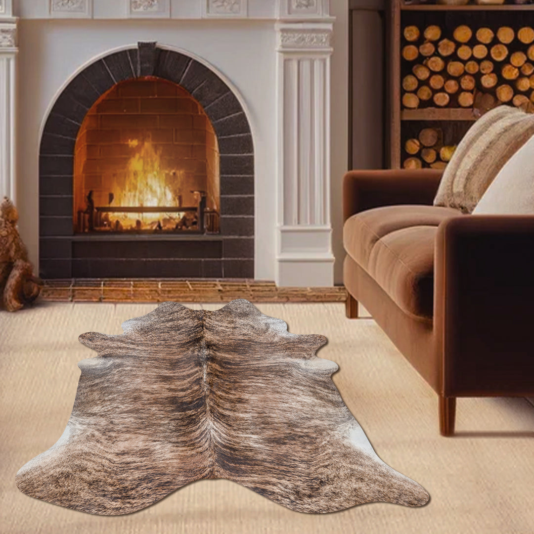 Cowhide Rug Shop Ash Brown Cowhide Rug