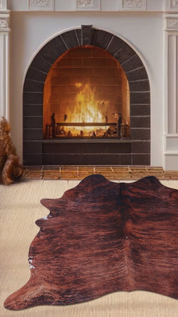 Cowhide Rug Shop Red Brown Cowhide Rug