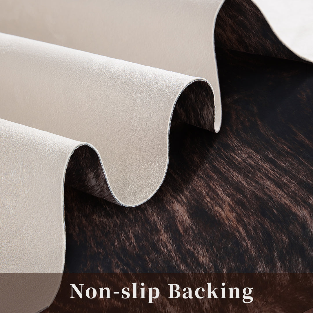 Cowhide Rug Shop Black Brown Cowhide Rug